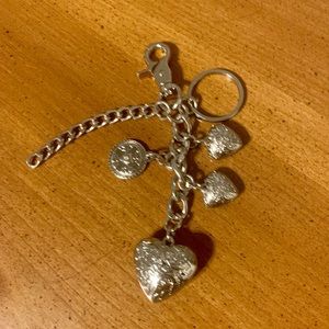 Kathy Van Zeeland Hearts Keychain FOB Charms Pull